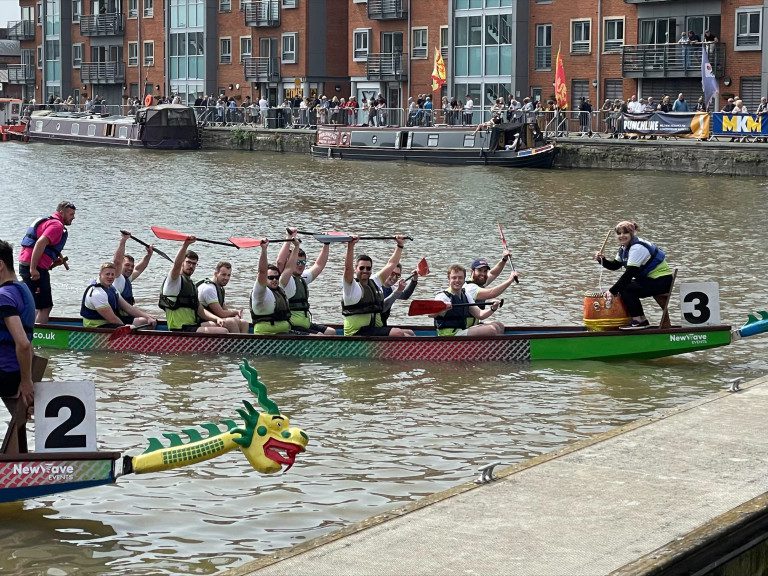 Dragon boat racing success