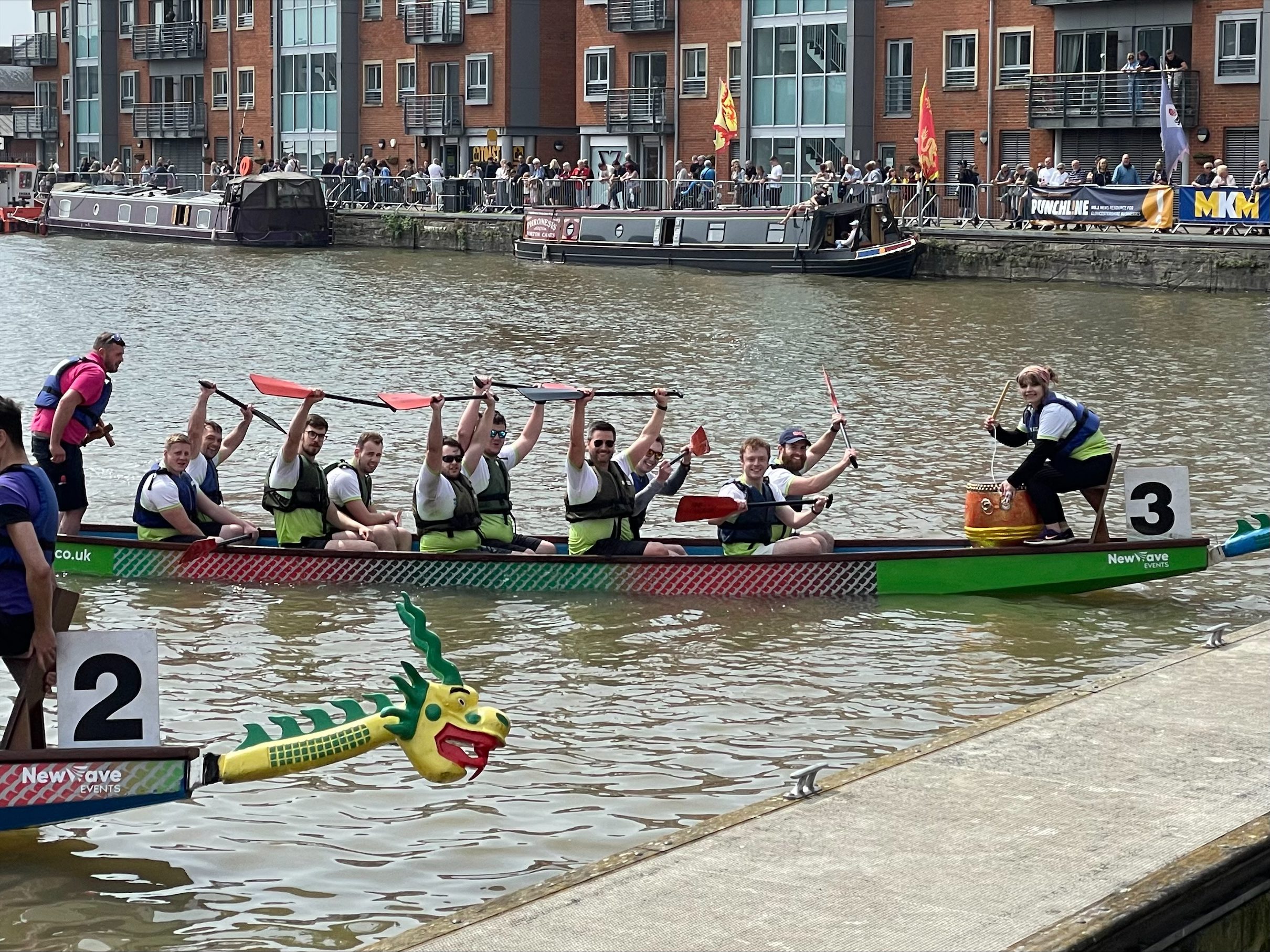 Read more about the article Dragon boat racing success