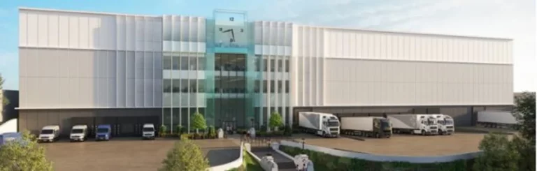 Sustainable warehousing development in West London
