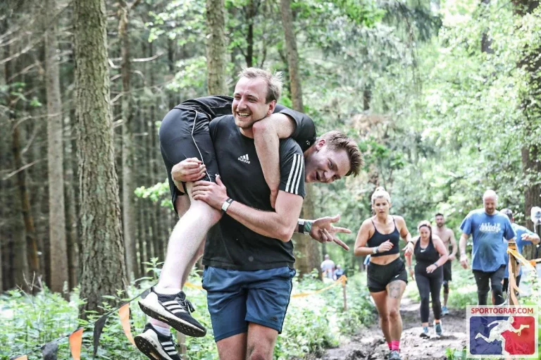 The Tough Mudder was muddy
