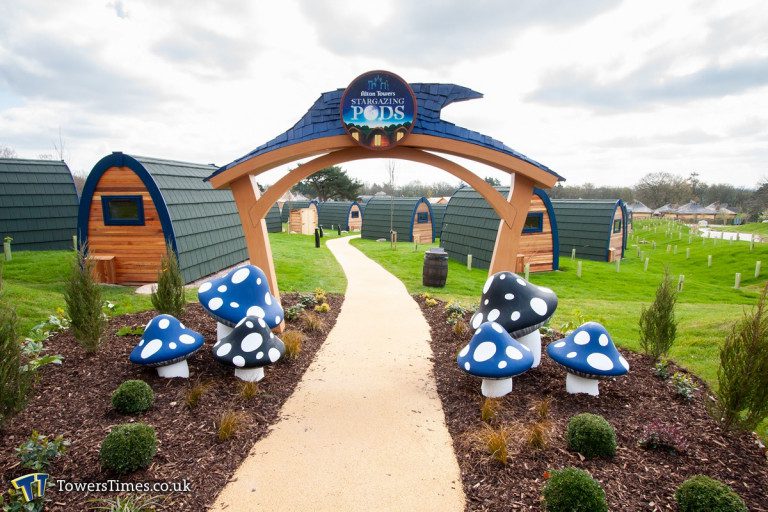 Alton Towers Star gazing pods