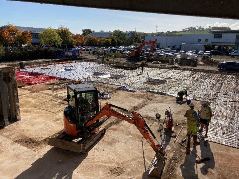 Ferrari Dealership Exeter works