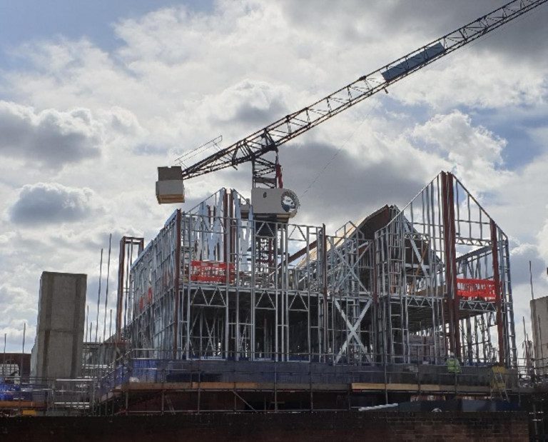 Gardiner Place Steel frame