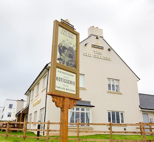 Marstons pub The Old Colliery