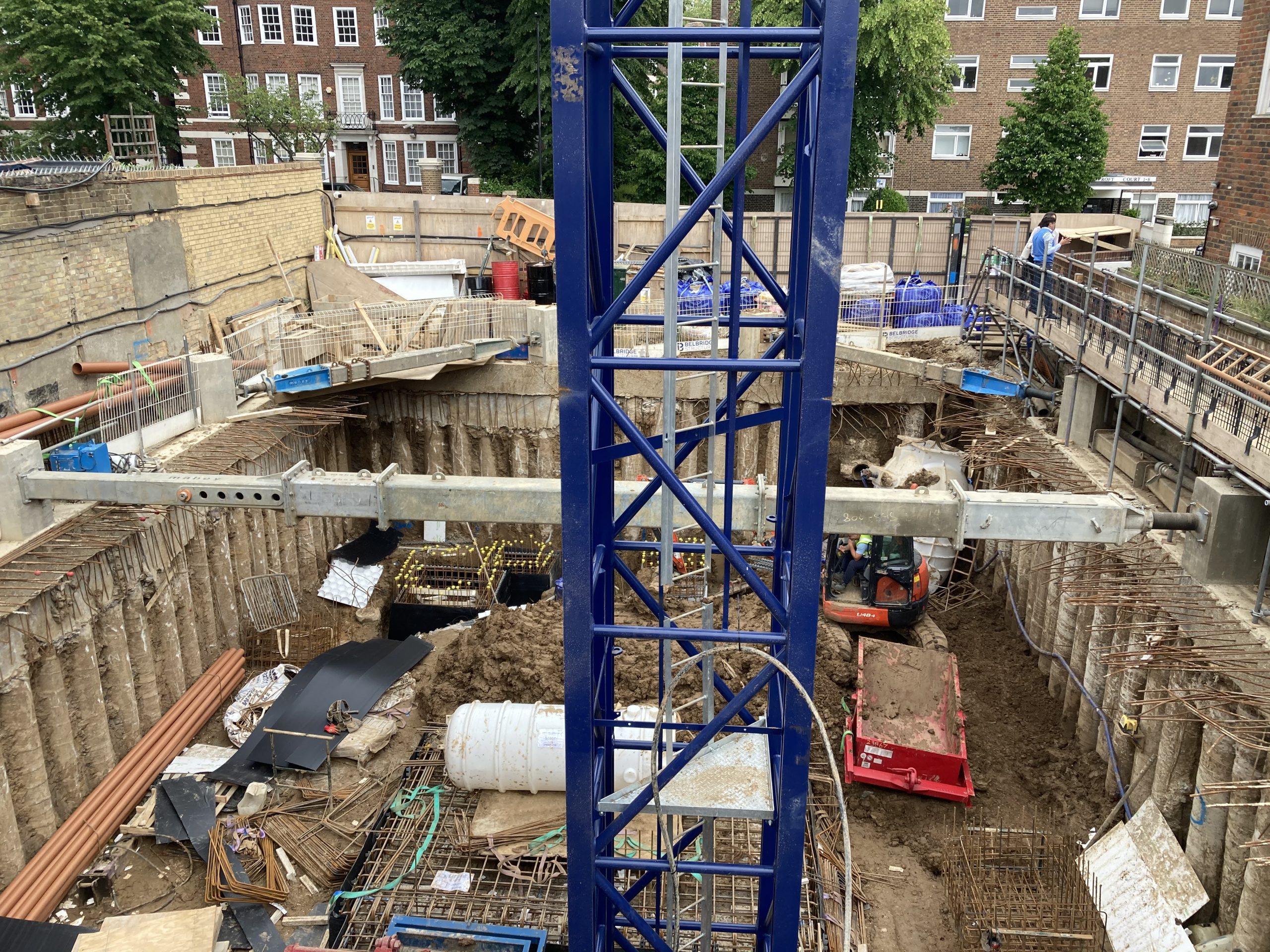 Read more about the article Temporary works in St John’s Wood