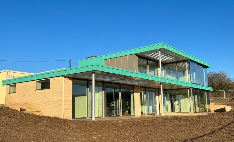 Hill Barn front elevation