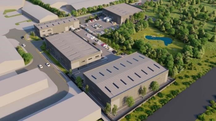 Orbital Park Ashford aerial