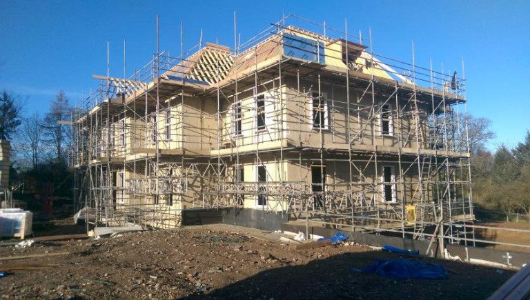 St Edwards during construction