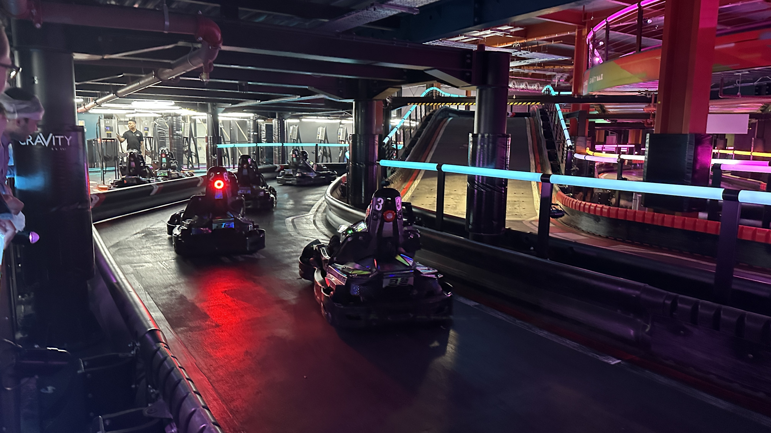 London Office Go Karting