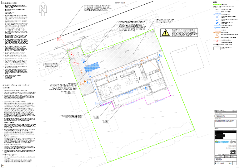 Aylesbury Vale House Civils Plans
