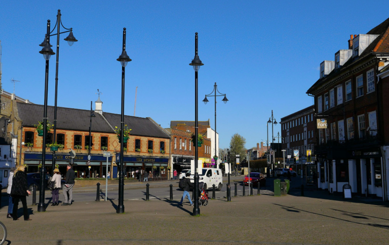 Staines-upon-Thames town centre